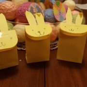easter paper bunny bags