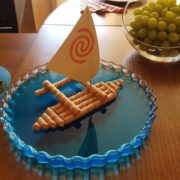 moana vaiana birthday party food ideas blue jelly boat
