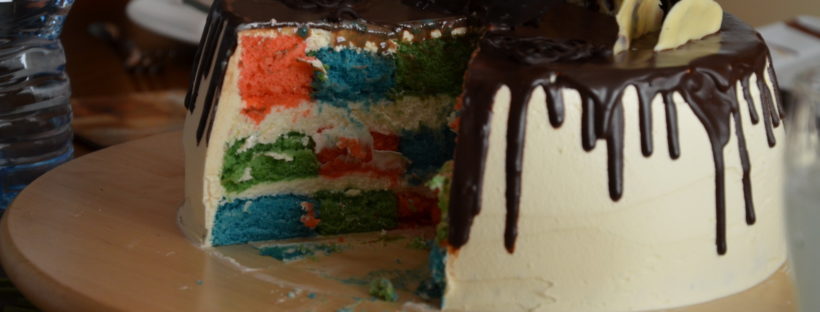 checkerboard cake featured