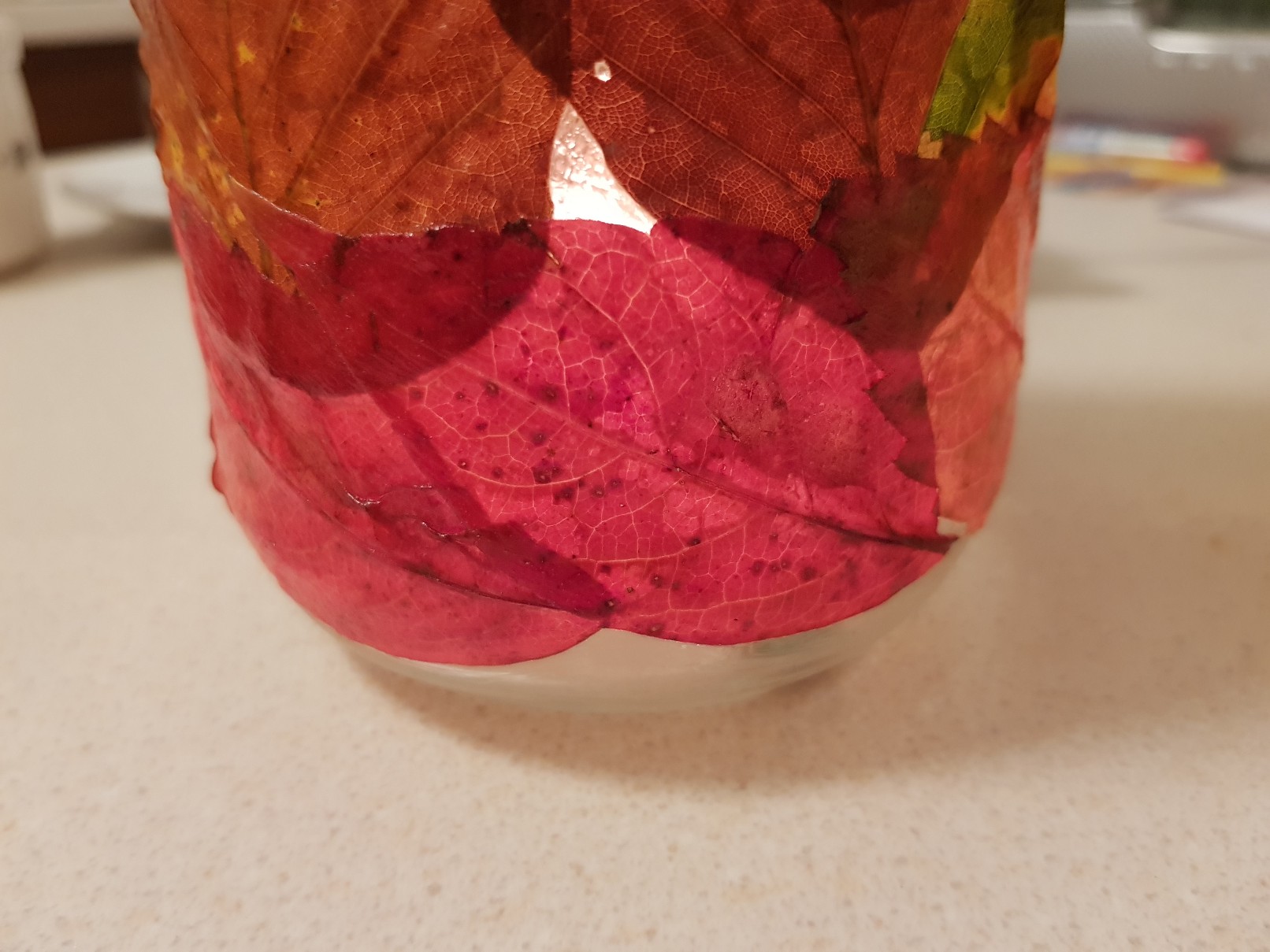 autumn candle lamp bottom