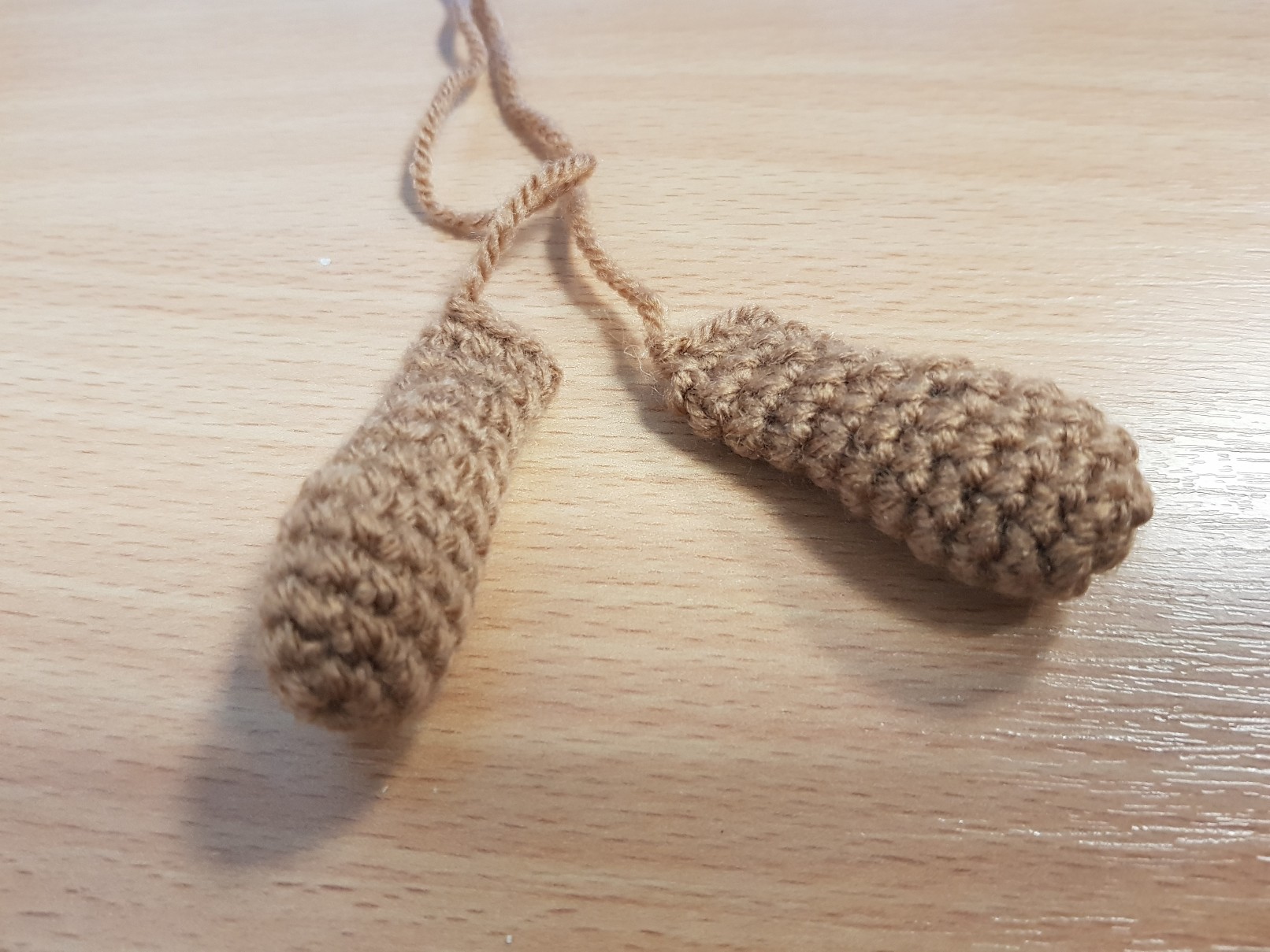 amigurumi crochet bear legs
