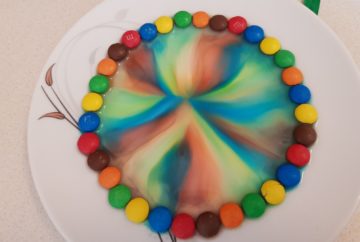 experiment rainbow skittles