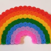 hama beads rainbow