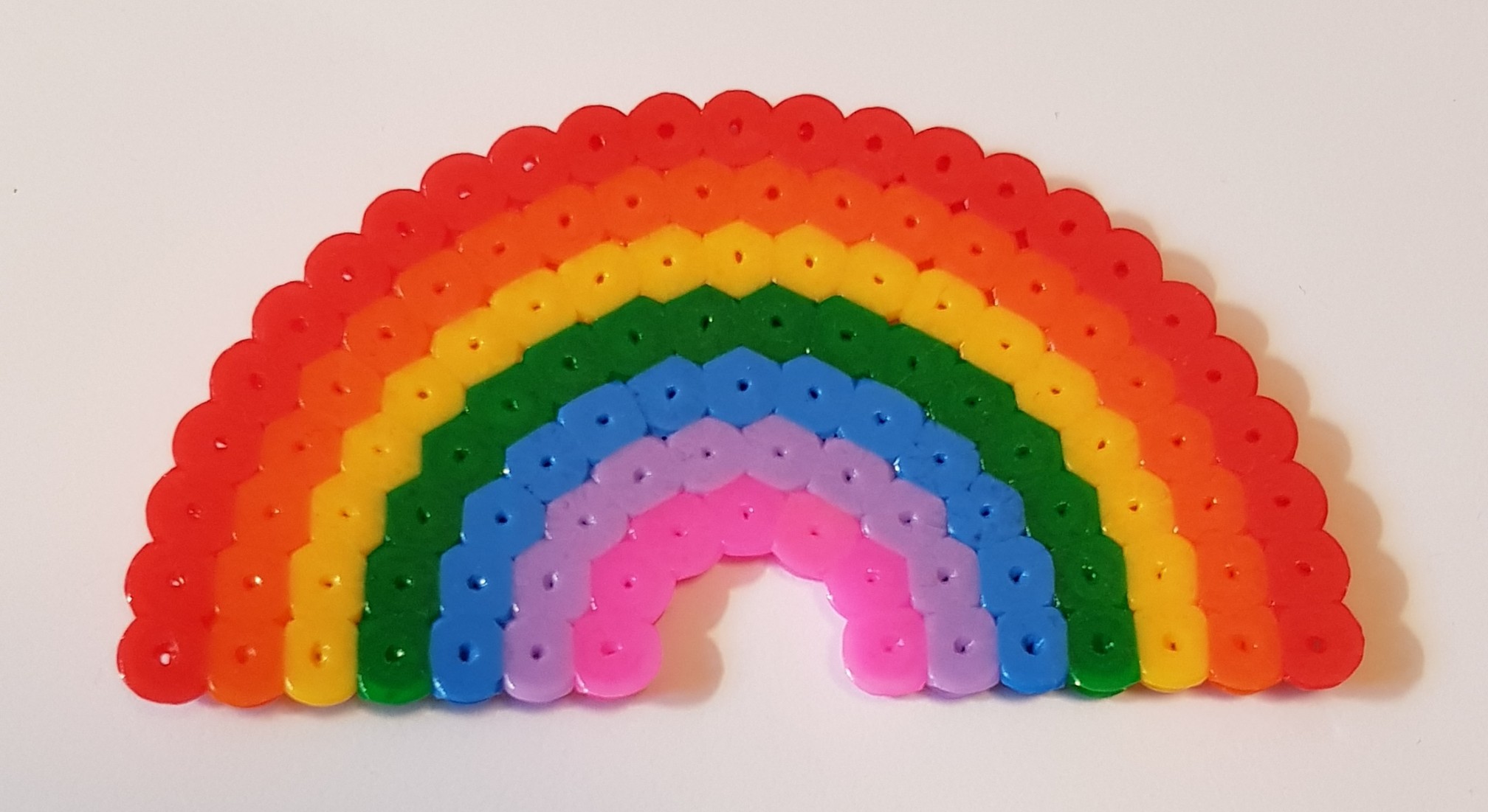 hama beads rainbow