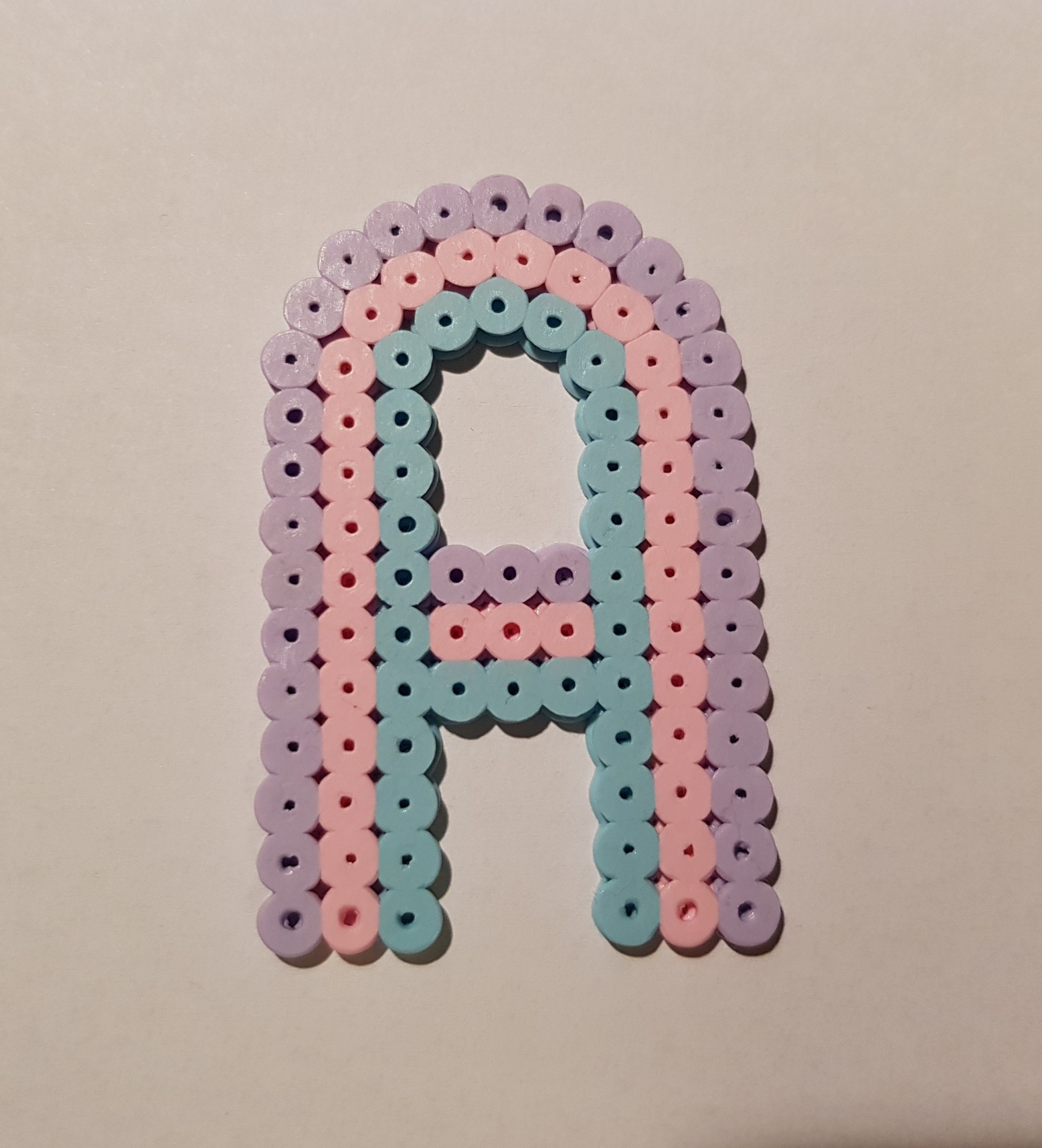 hama beads letter a