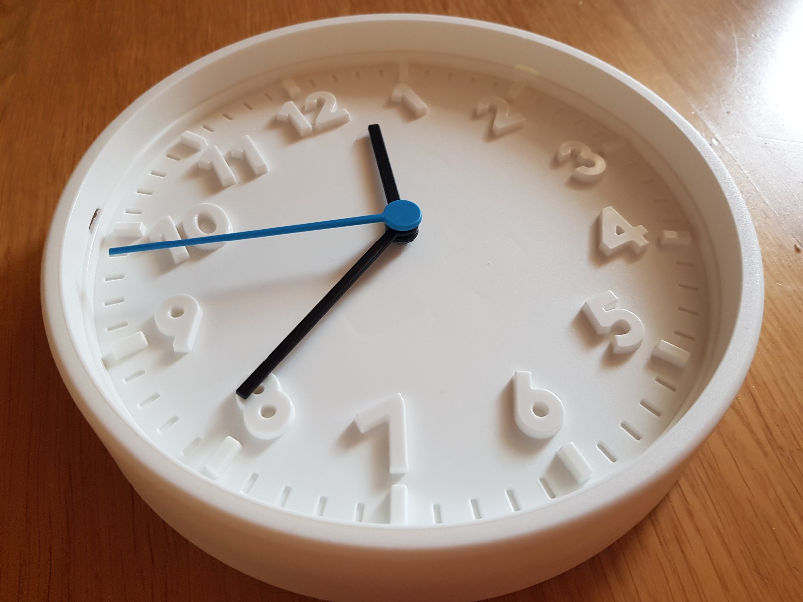 clock learning time telling white base ikea