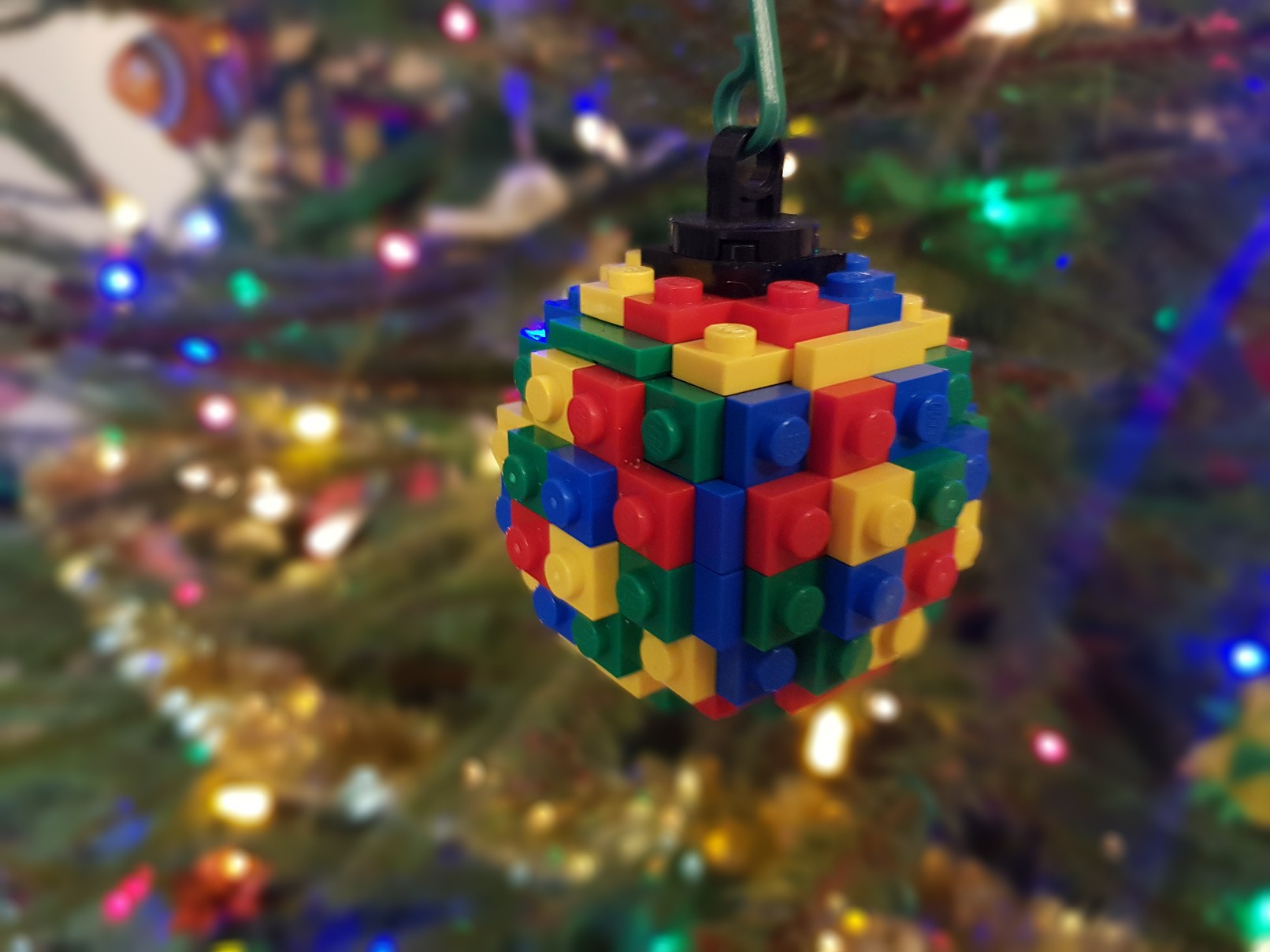 lego moc christmas baubles ornament colours ball