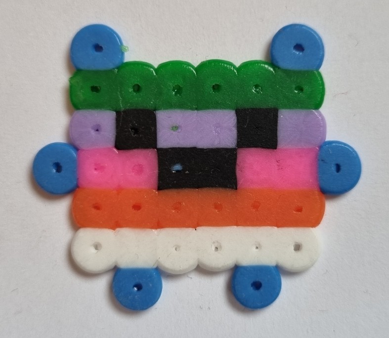 funny creature hama beads pyssla
